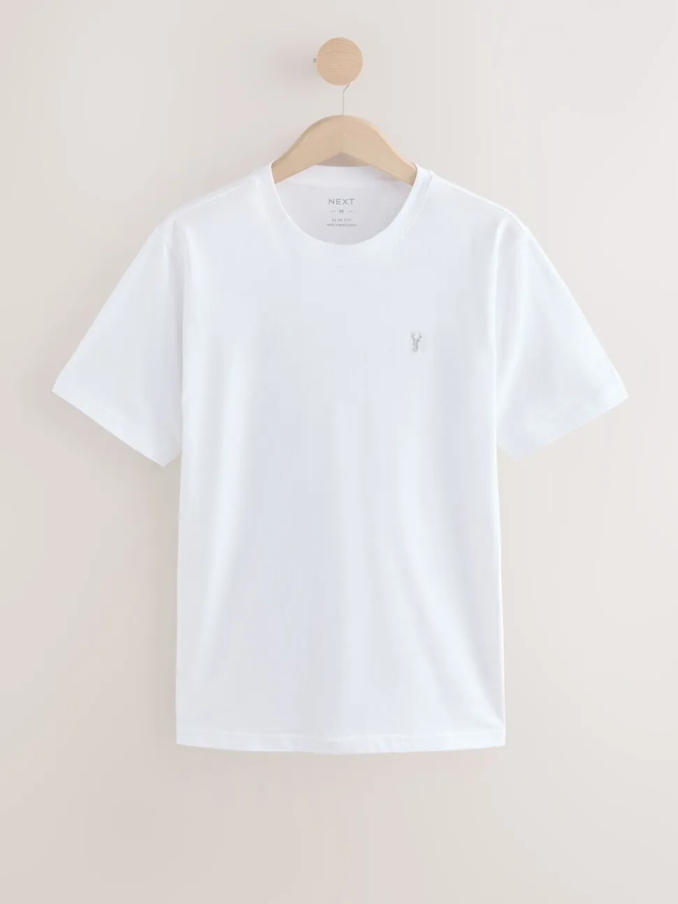 Blue/Navy/White/Steel Slim Fit T-Shirts 4 Pack