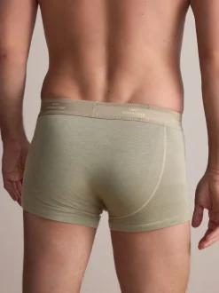 Blue/Neutral/Green Signature Cotton Rich Boxers 4 Pack