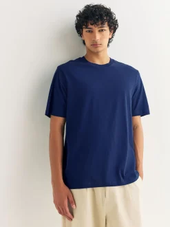 Blues Regular Fit Essential Cotton T-Shirts 6 Pack