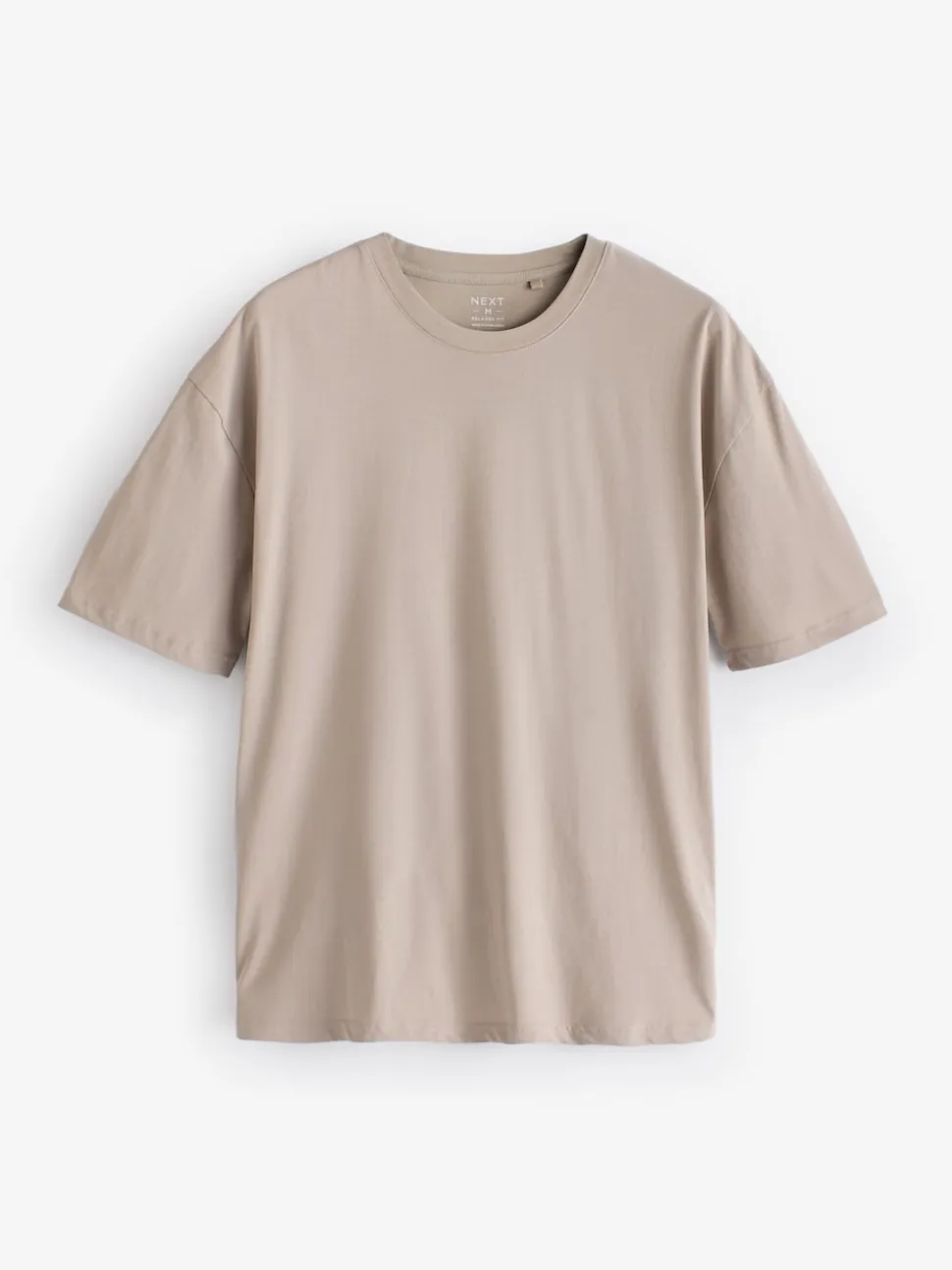 Blues/Green/Purple/Neutral Essential Cotton T-Shirts Relaxed Fit 5 Pack