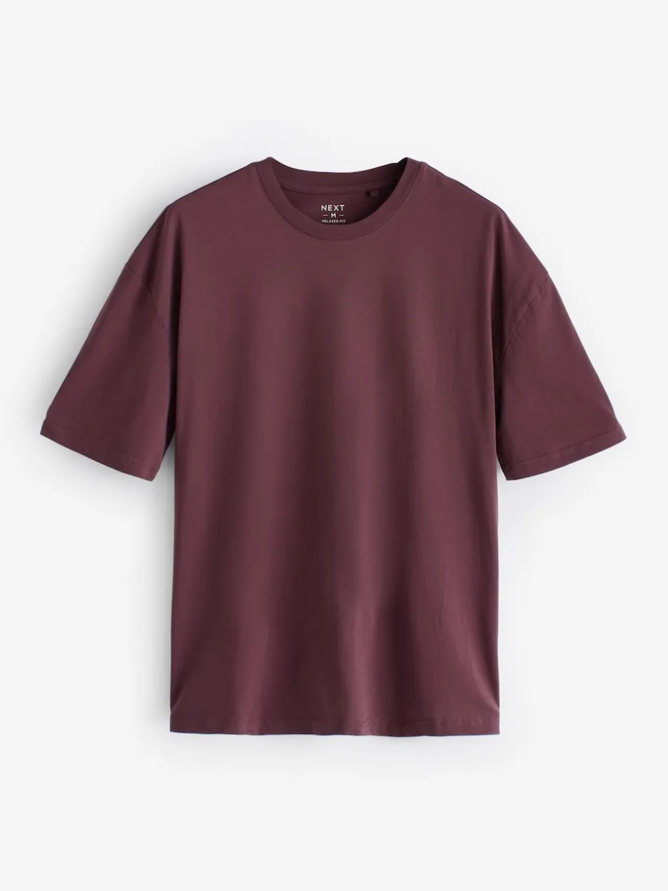Blues/Green/Purple/Neutral Essential Cotton T-Shirts Relaxed Fit 5 Pack