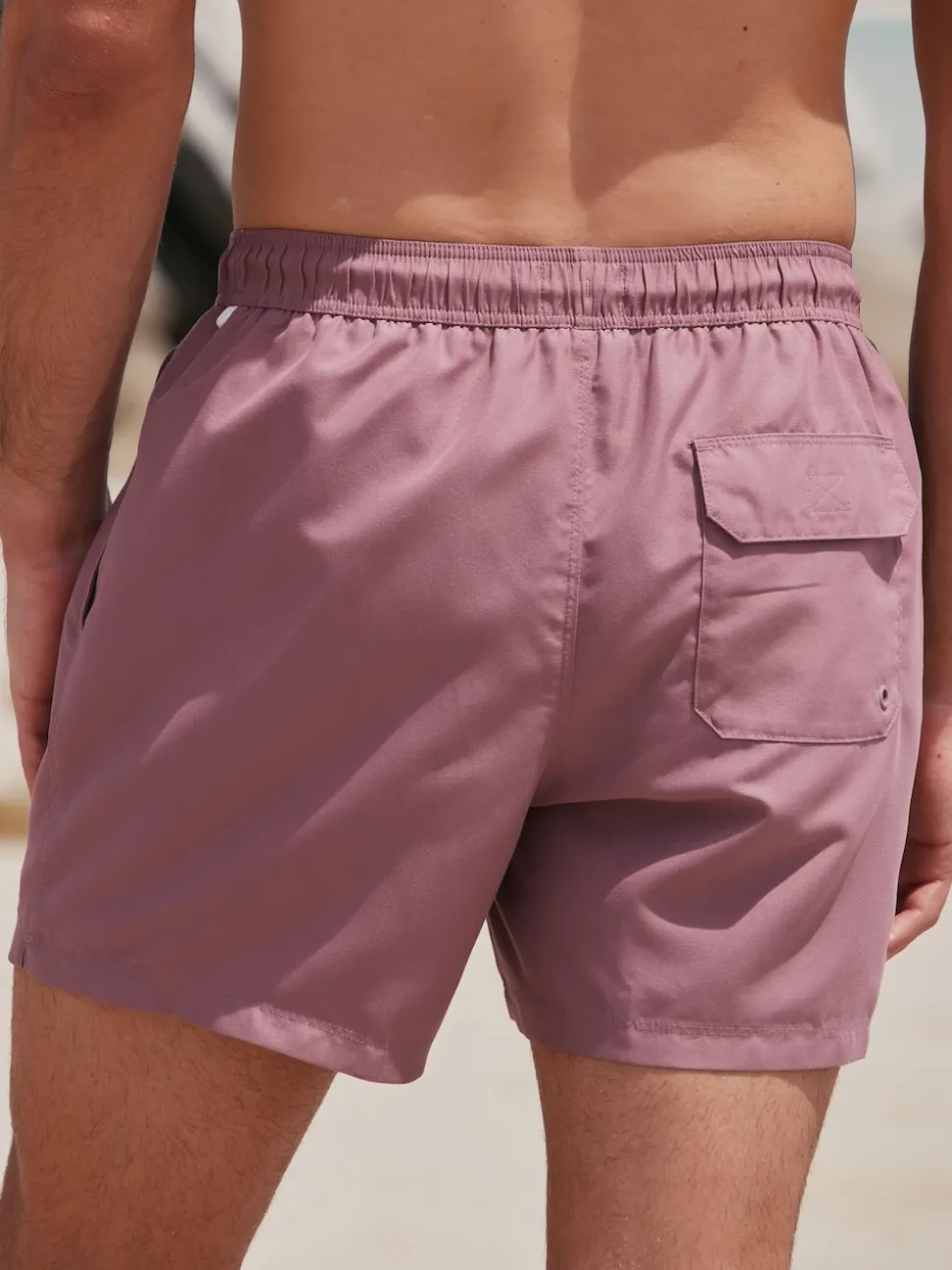 Blush Pink Essential Swim Shorts