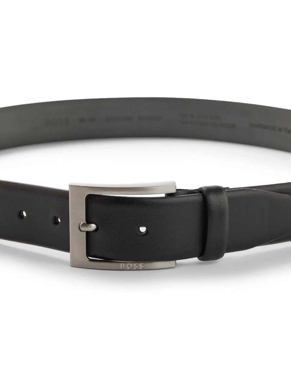 BOSS Black Barnabie Leather Belt