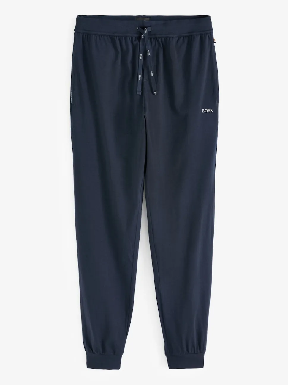 BOSS Black Chrome Stretch Cotton Tracksuit Bottoms