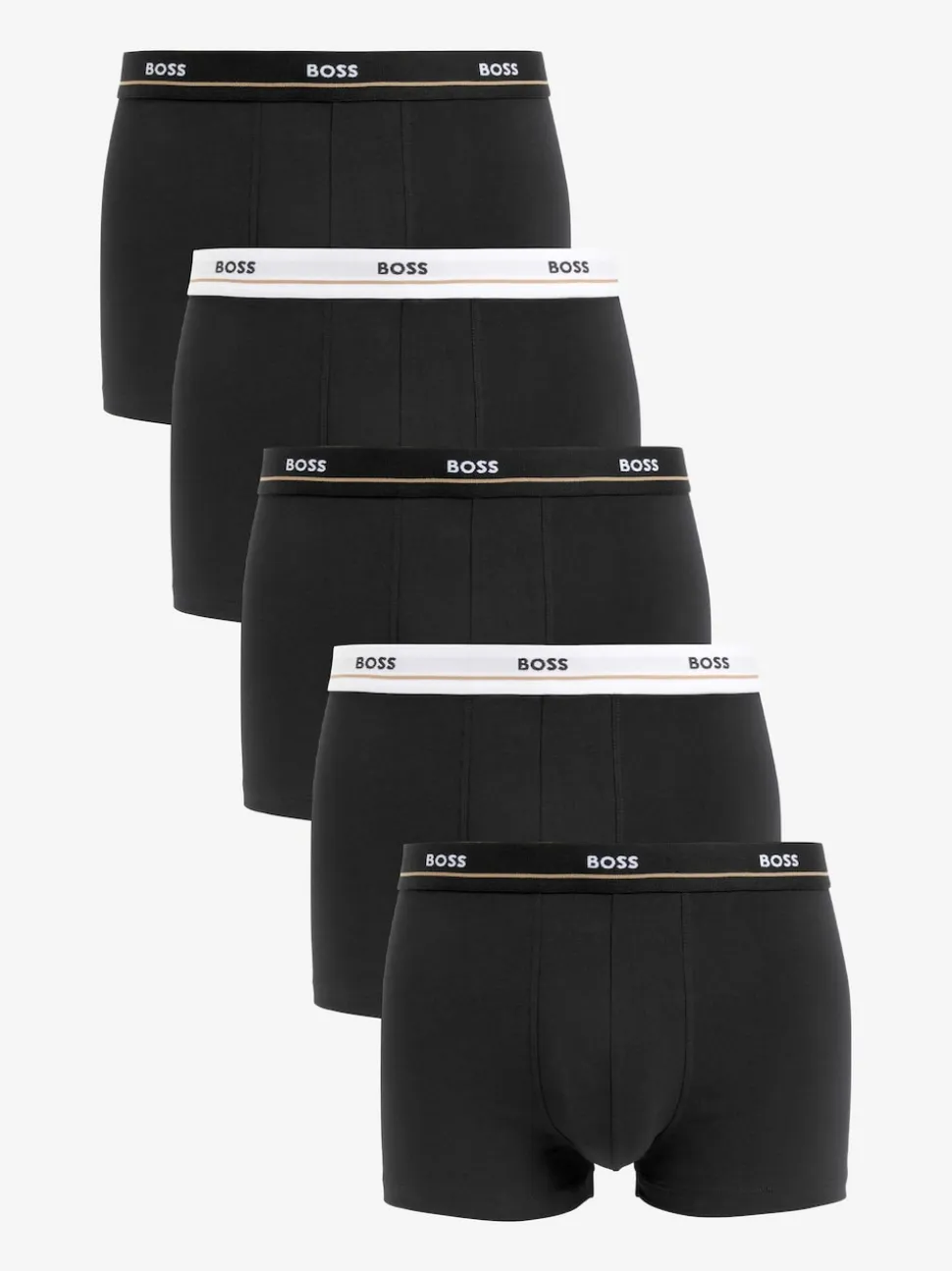 BOSS Black Essential Stretch Cotton 5 Pack Boxers