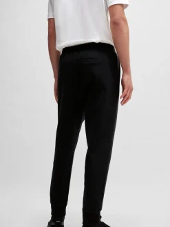 BOSS Black Hadiko Straight Fit Stretch Tracksuit Joggers