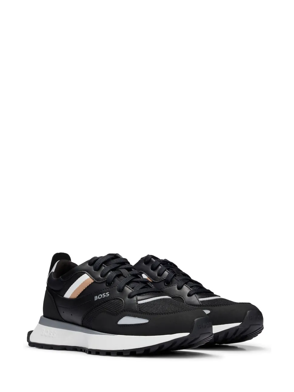 BOSS Black Logo Trainers