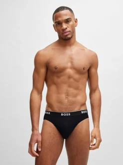 BOSS Black Power Stretch Cotton 3 Pack Briefs