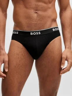 BOSS Black Power Stretch Cotton 3 Pack Briefs