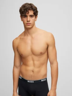 BOSS Black Power Stretch Cotton 3 Pack Boxers