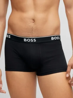 BOSS Black Power Stretch Cotton 3 Pack Boxers