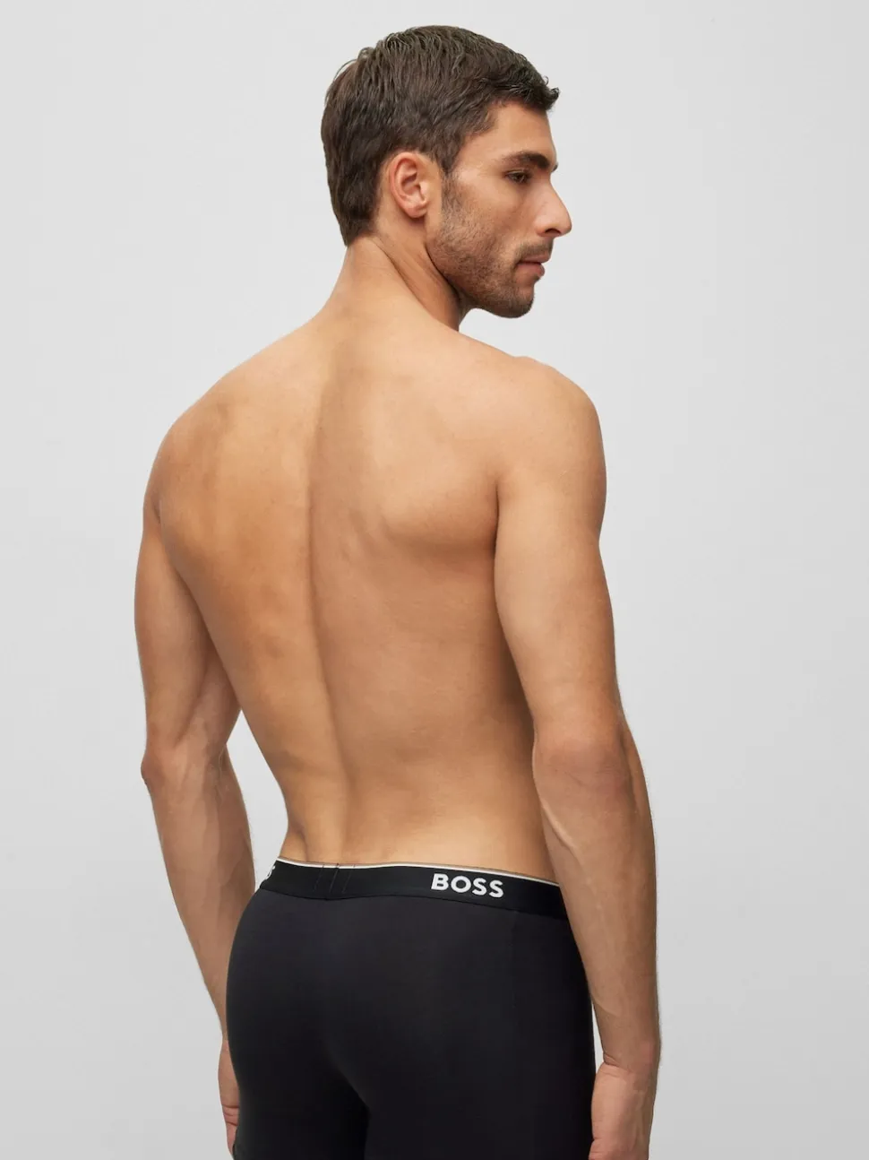 BOSS Black Power Stretch Cotton 3 Pack Boxers