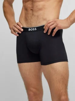 BOSS Black Power Stretch Cotton 3 Pack Boxers