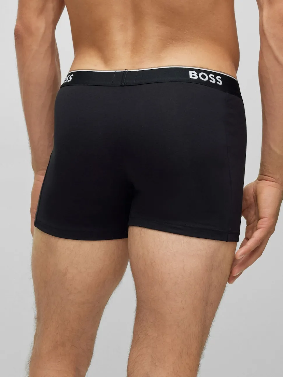 BOSS Black Power Stretch Cotton 3 Pack Boxers