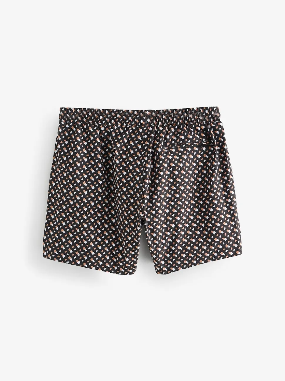 BOSS Black Printed Swim Shorts