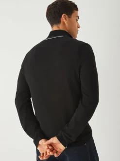 BOSS Black Regular Fit Ever Quarter Zip Jumper