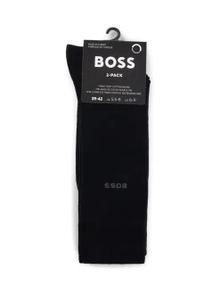 BOSS Black Regular Length Socks 2 Pack