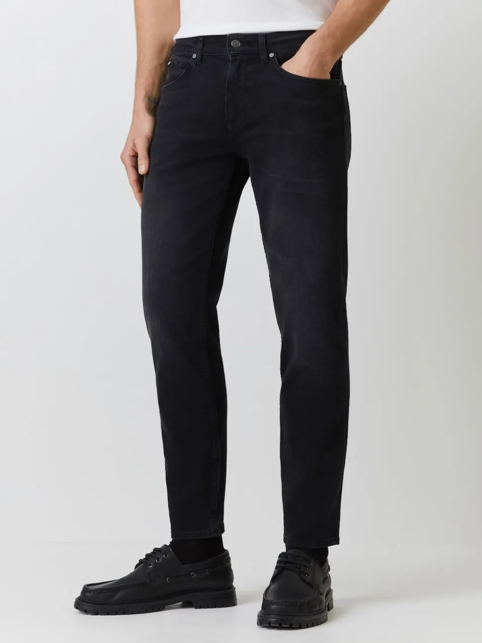 BOSS Black Re.Maine Regular-Fit Stretch Denim Jeans