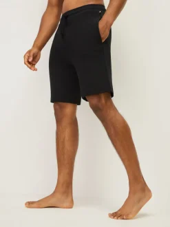 BOSS Black Rib Regular-Fit Shorts