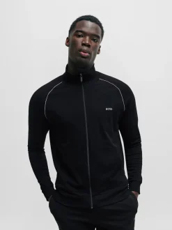 BOSS Black Stretch Cotton Jacket