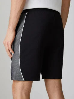 BOSS Black Stripe Detail Logo Shorts