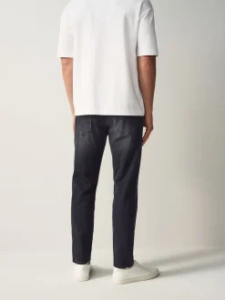 BOSS Black Tapered Fit Comfort Stretch Denim Jeans