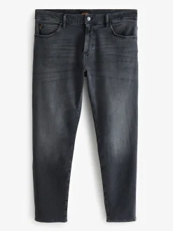 BOSS Black Tapered Fit Comfort Stretch Denim Jeans