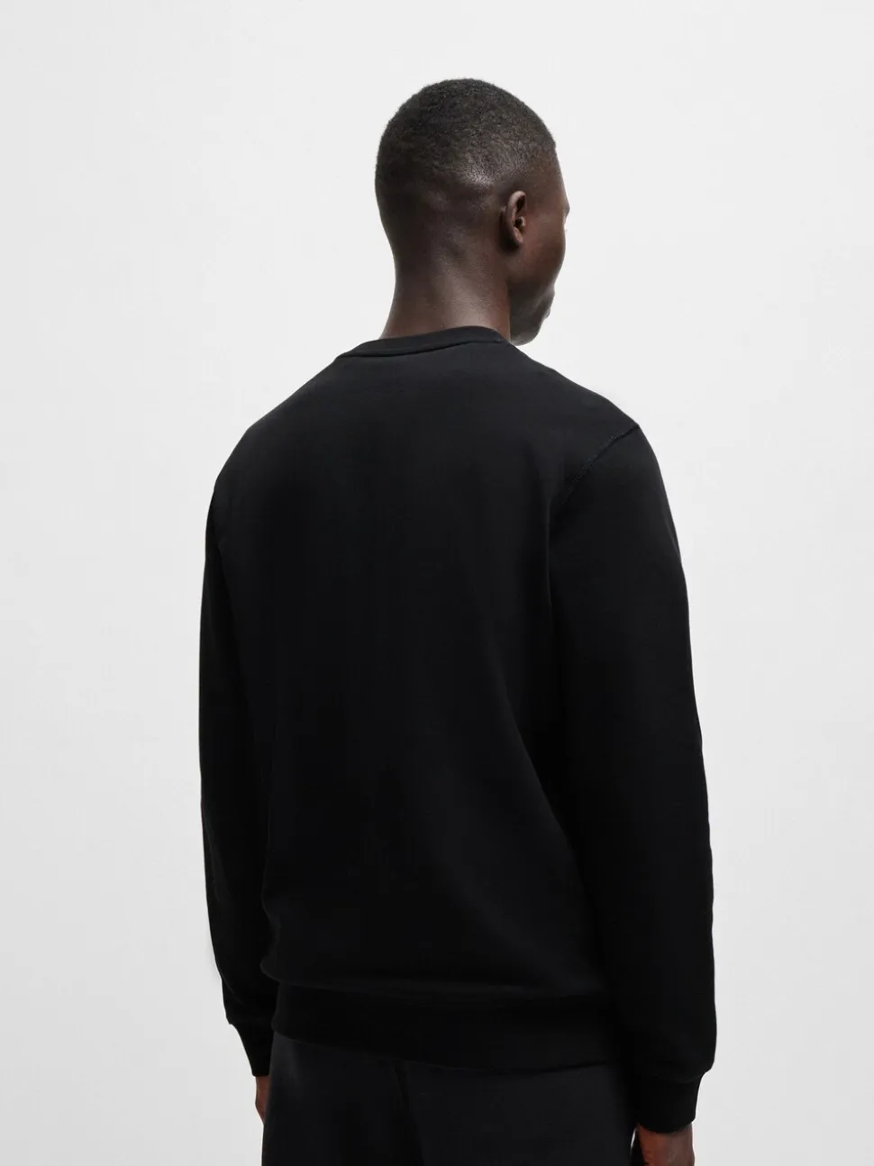 BOSS Black Westart Crew Neck Logo Sweatshirt