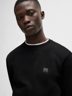 BOSS Black Westart Crew Neck Logo Sweatshirt