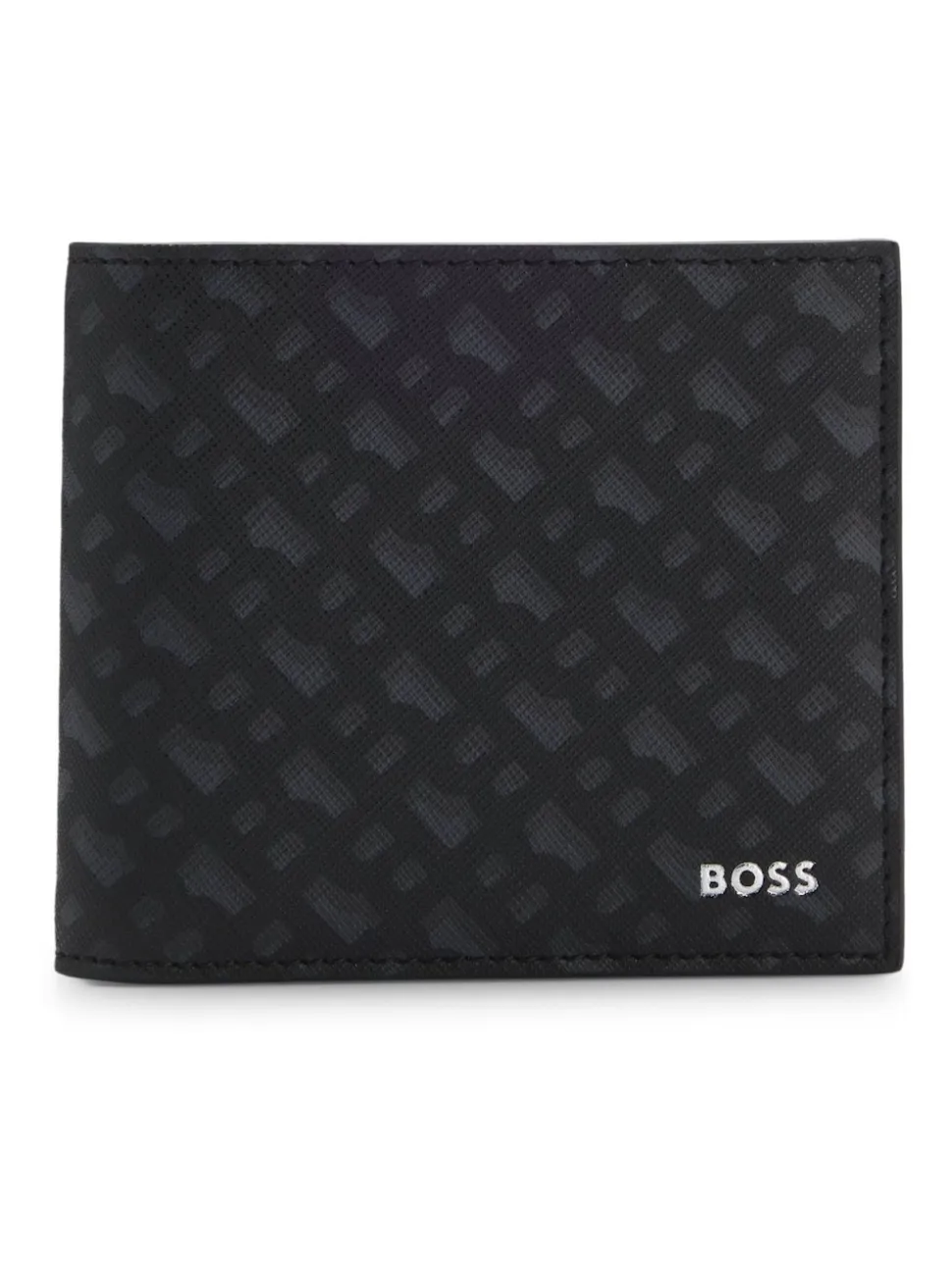 BOSS Black Zair Signature Logo Billfold Wallet