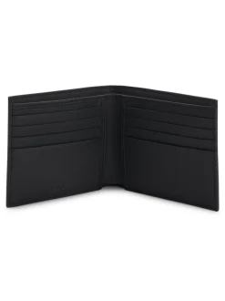 BOSS Black Zair Signature Logo Billfold Wallet