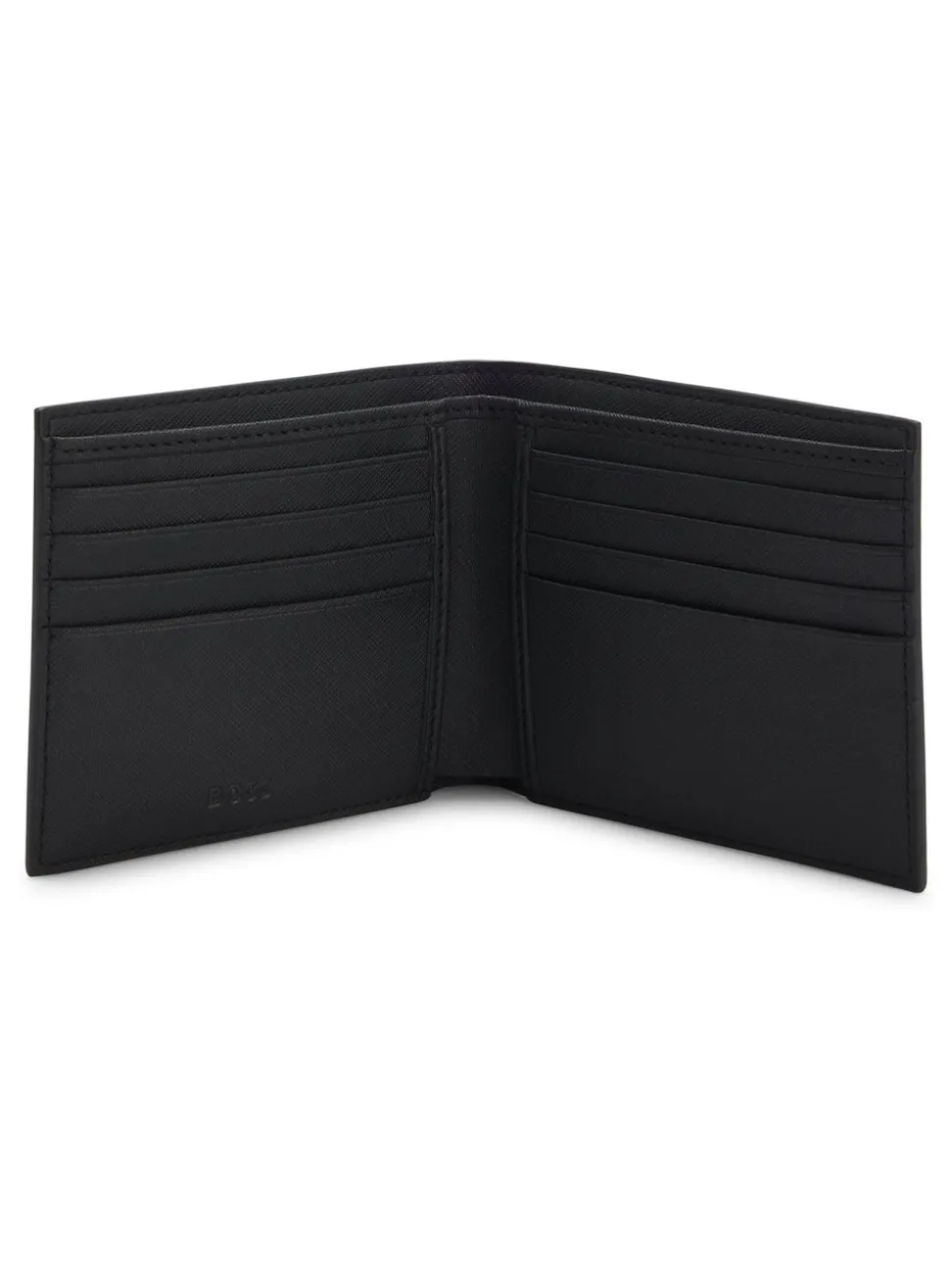 BOSS Black Zair Signature Logo Billfold Wallet
