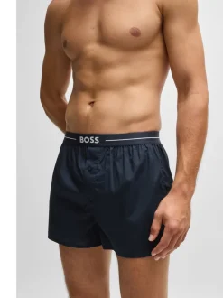 BOSS Blue 100% Cotton Lounge Jersey Shorts 2 Pack