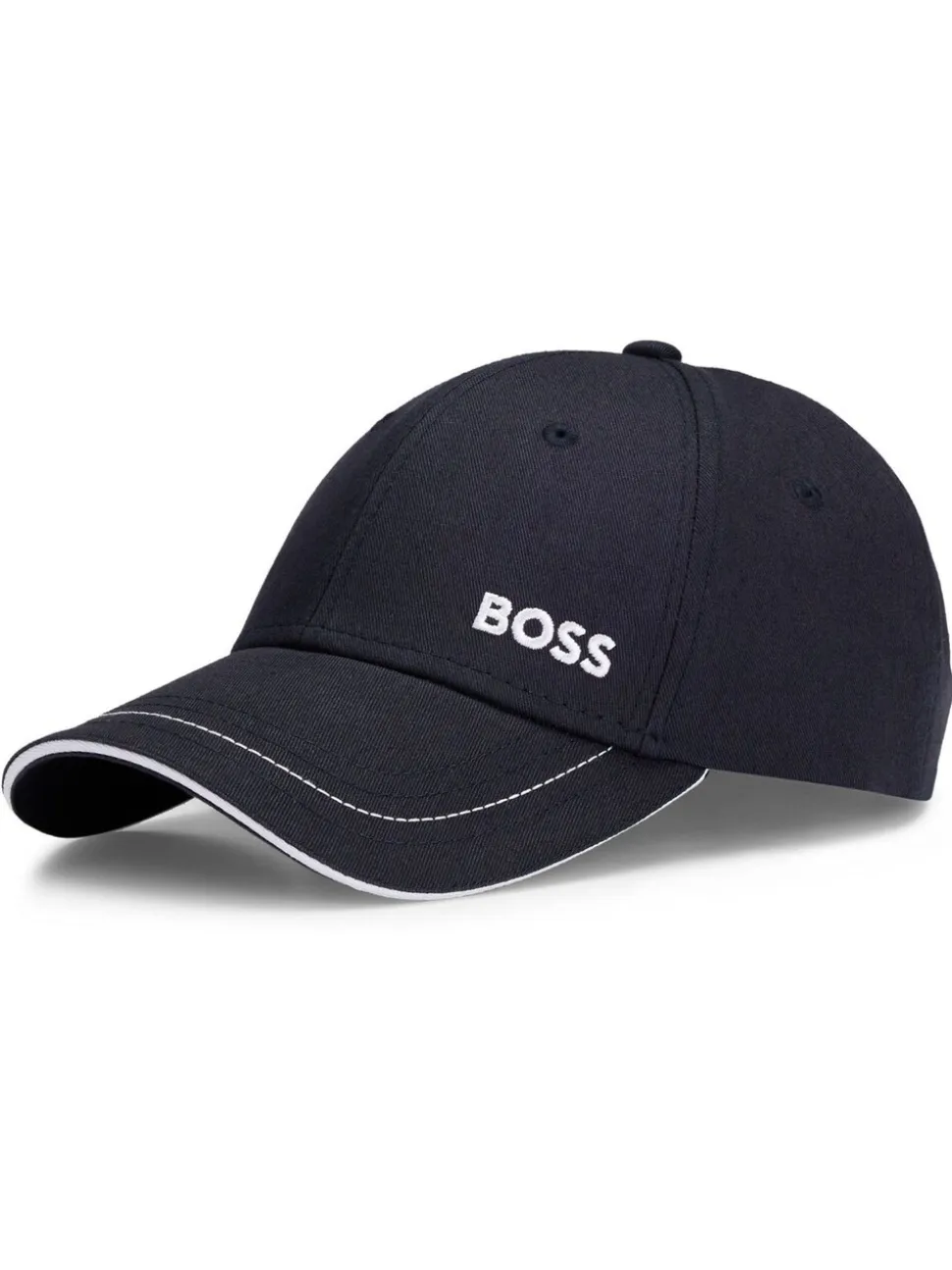 BOSS Blue Cotton-Twill Cap