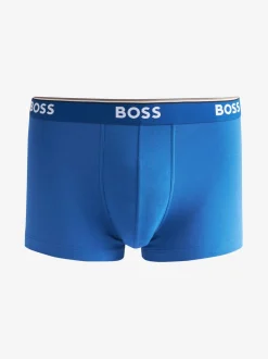 BOSS Blue/ Grey Power Trunks 3 Pack