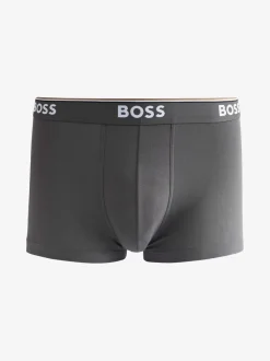 BOSS Blue/ Grey Power Trunks 3 Pack