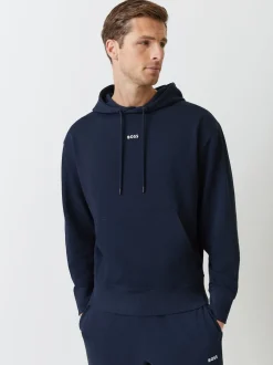 BOSS Blue Logo Hooded Tracksuit