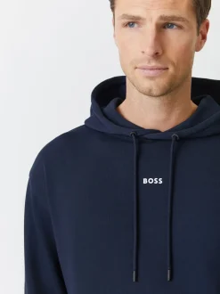 BOSS Blue Logo Hooded Tracksuit