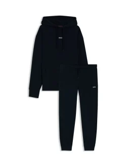 BOSS Blue Logo Hooded Tracksuit