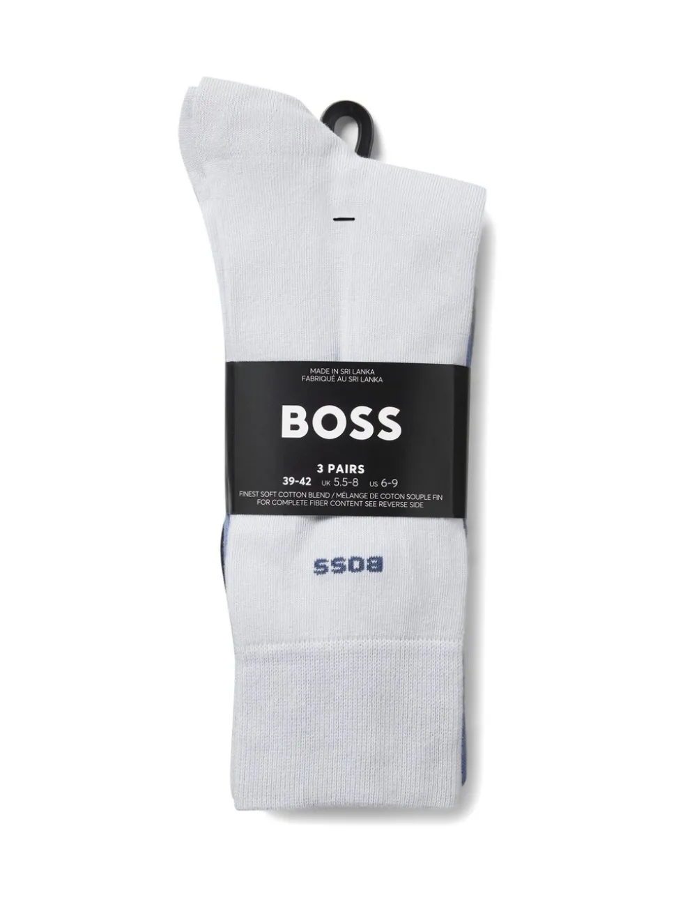 BOSS Blue Logo Socks 3 Pack