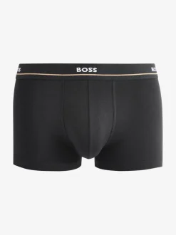 BOSS Blue Logo Waistband Stretch Cotton Trunks 5 Pack