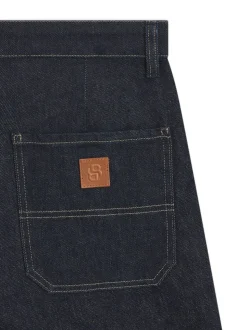 BOSS Blue Loose Fit Denim Jeans