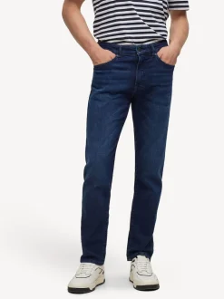 BOSS Blue Maine Regular Fit Stretch Jeans
