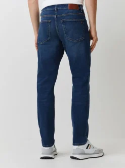 BOSS Blue Onyx Tapered-Fit Denim Jeans