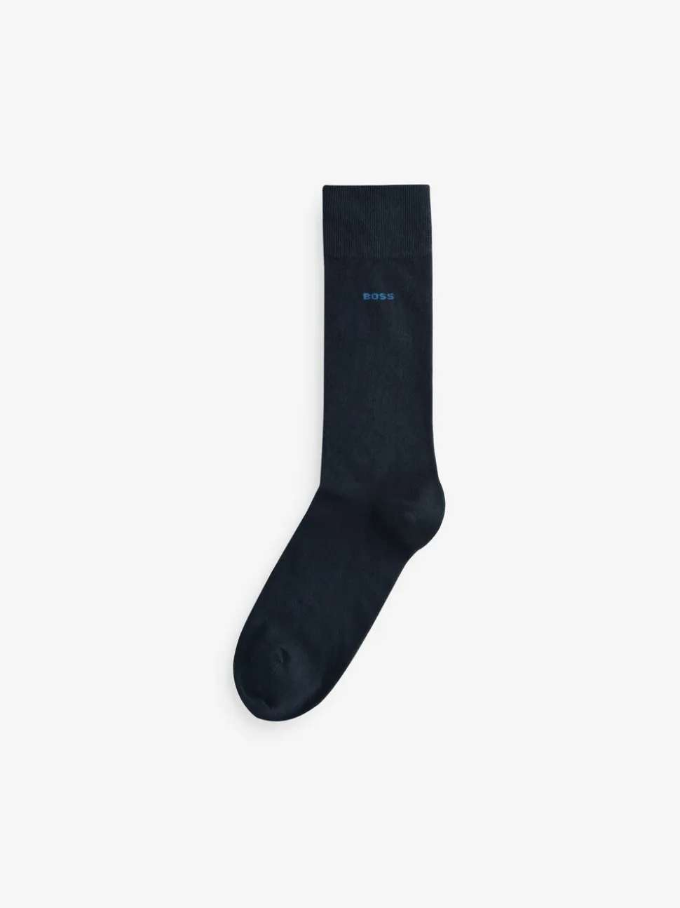 BOSS Blue Patterned Logo Socks 2 Pack
