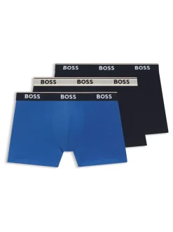 BOSS Blue Power Logo Boxers 3 Pack