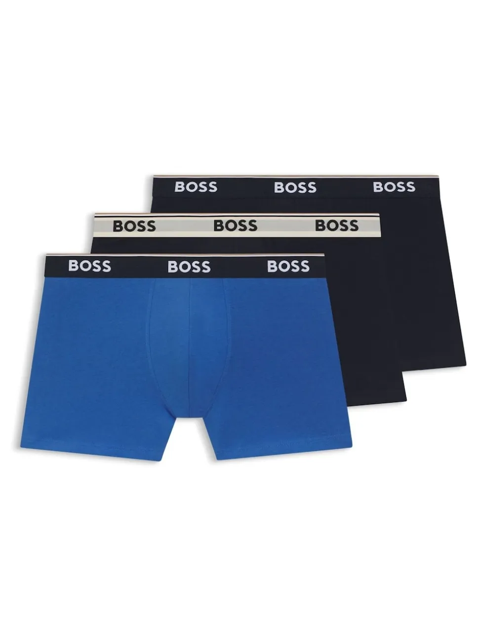 BOSS Blue Power Logo Boxers 3 Pack