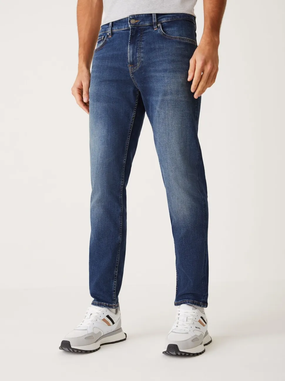 BOSS Blue Re.Maine Regular-Fit Stretch Denim Jeans