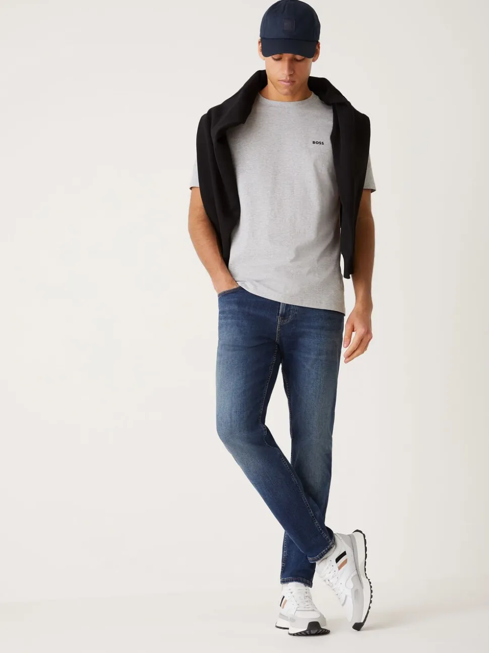 BOSS Blue Re.Maine Regular-Fit Stretch Denim Jeans