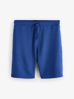 BOSS Blue Rib Regular-Fit Shorts
